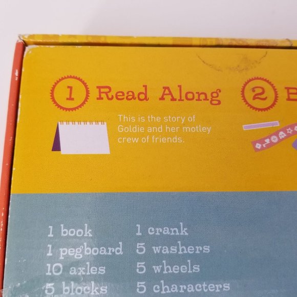 Goldie Blox Spinning Machine Design Maker STEM Learning Education 6+ Years Girl - Picture 9 of 13